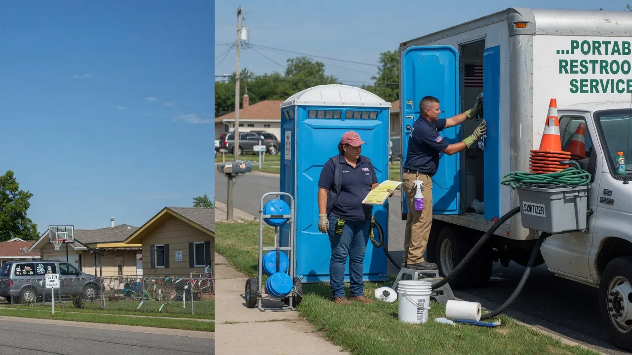 Portable Toilet Rental in Reno, OH near me